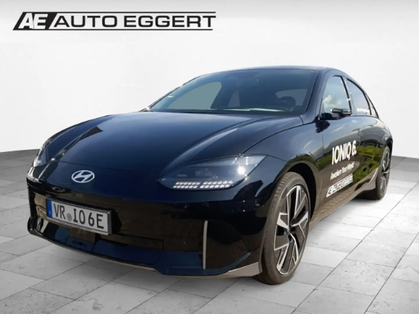 Hyundai IONIQ 6 Uniq Elektro 4WD 77 Allradantrieb 77,4kWh Batt. UN Noir - 1