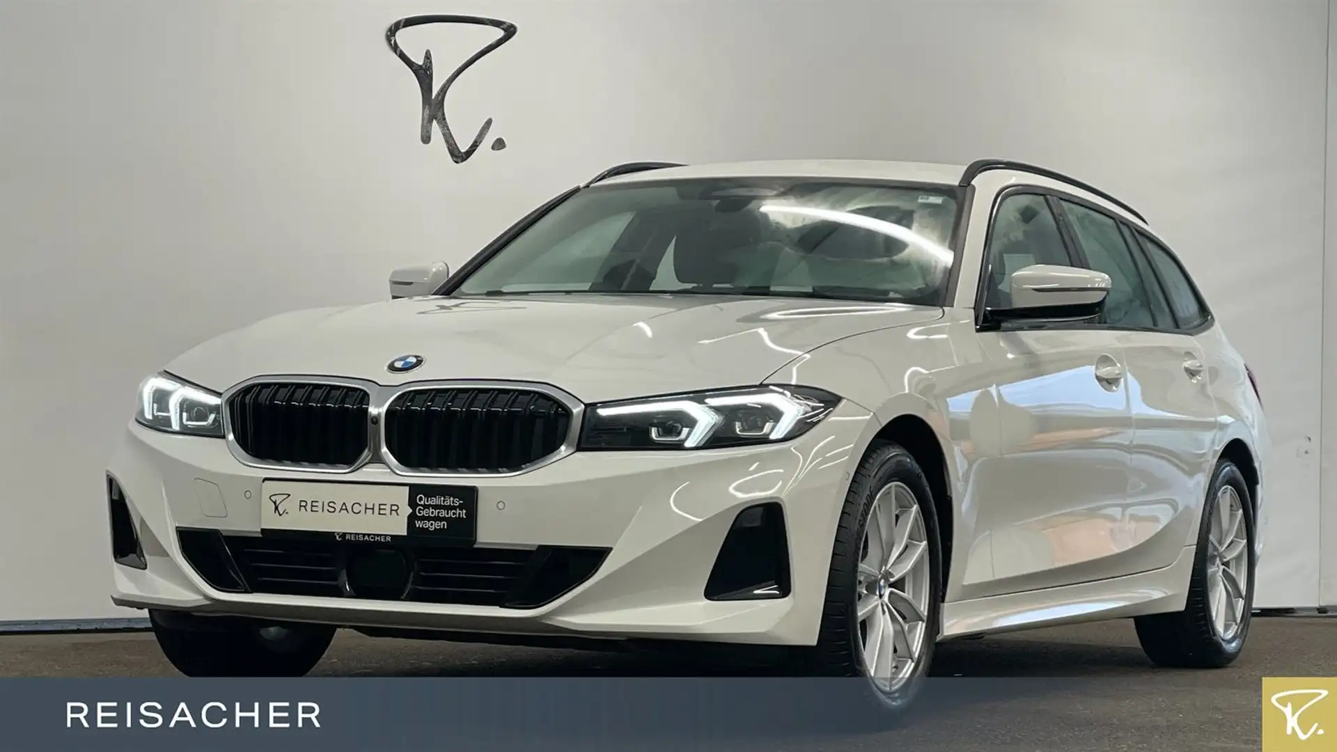 BMW 320 d A xDrive Tou AHK HUD ACC 360° 17" LM Weiß - 1