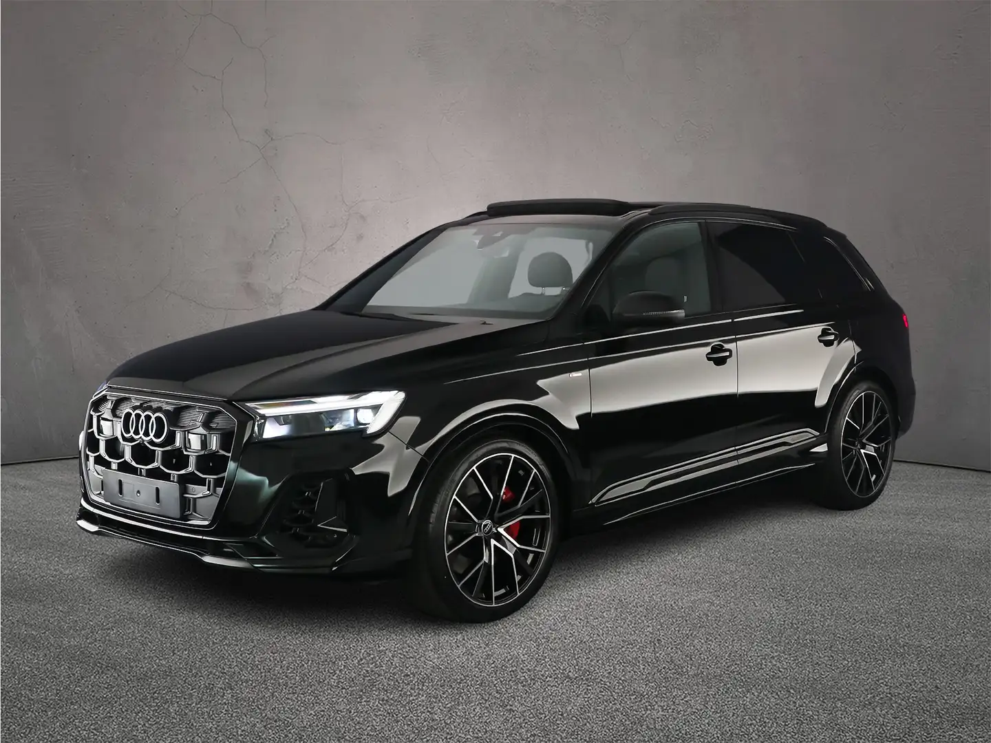 Audi Q7 55 TFSI e 394pk Pro Line S Zwart - 2