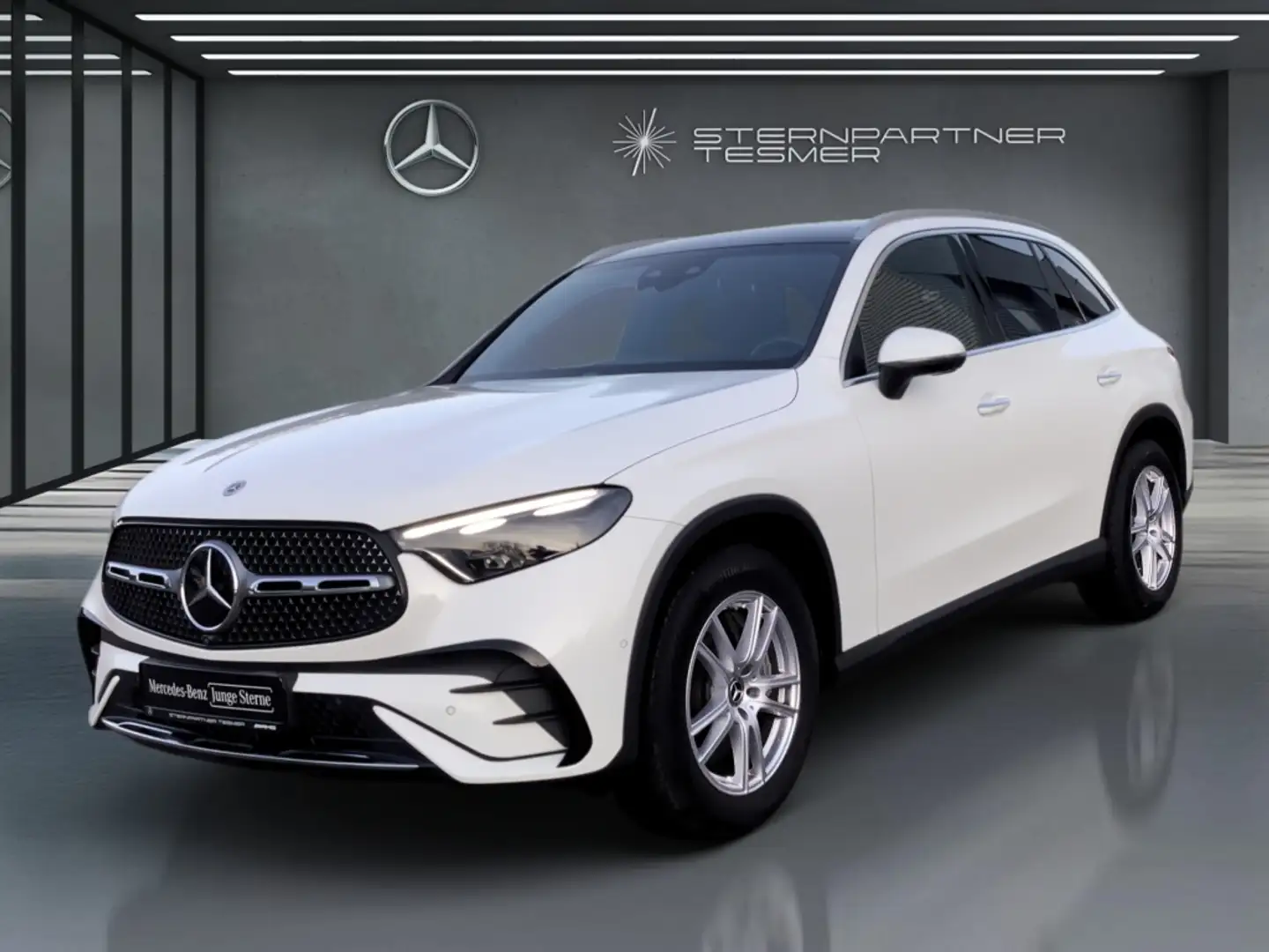 Mercedes-Benz GLC 300 d 4M AMG+MBUX+Memory+Ambiente+Burmester Weiß - 1
