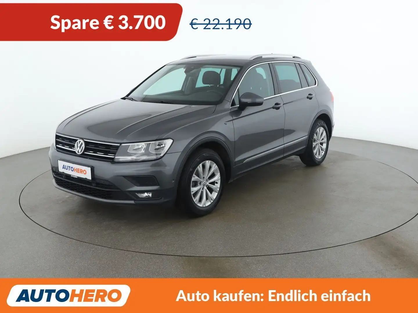 Volkswagen Tiguan 2.0 TDI Comfortline 4Motion BlueMotion Tech Grau - 1