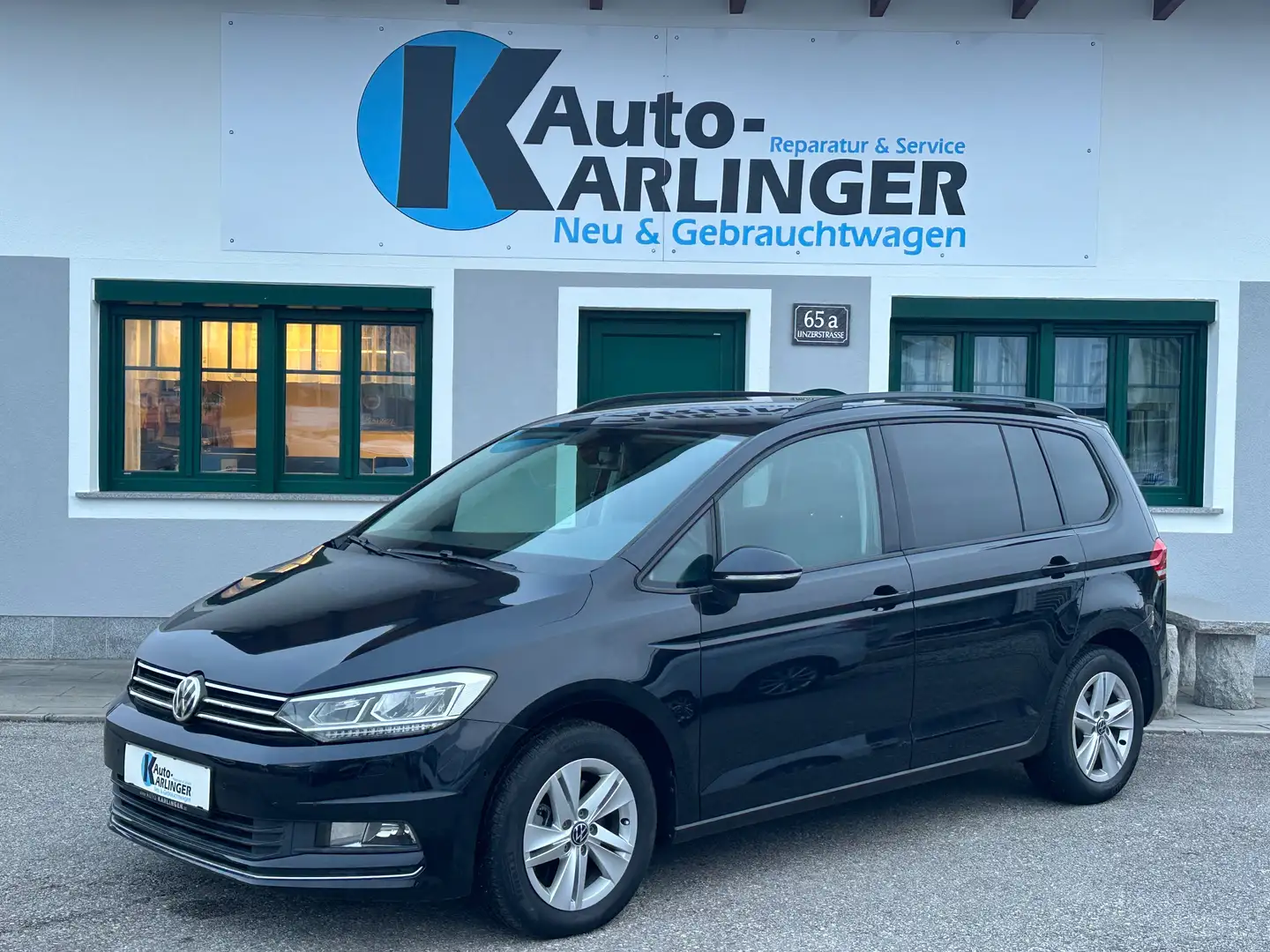 Volkswagen Touran 2,0 TDI DSG **7 SITZER** Schwarz - 1