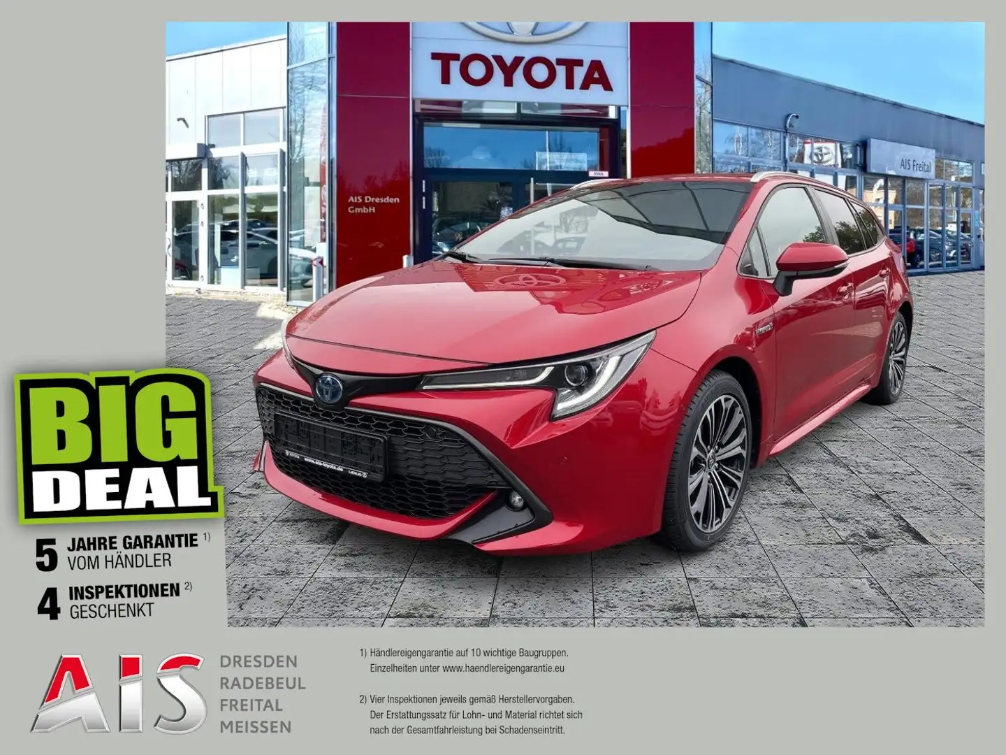 Toyota Corolla Touring Sports 1.8 Hybrid Team D Rosso - 1