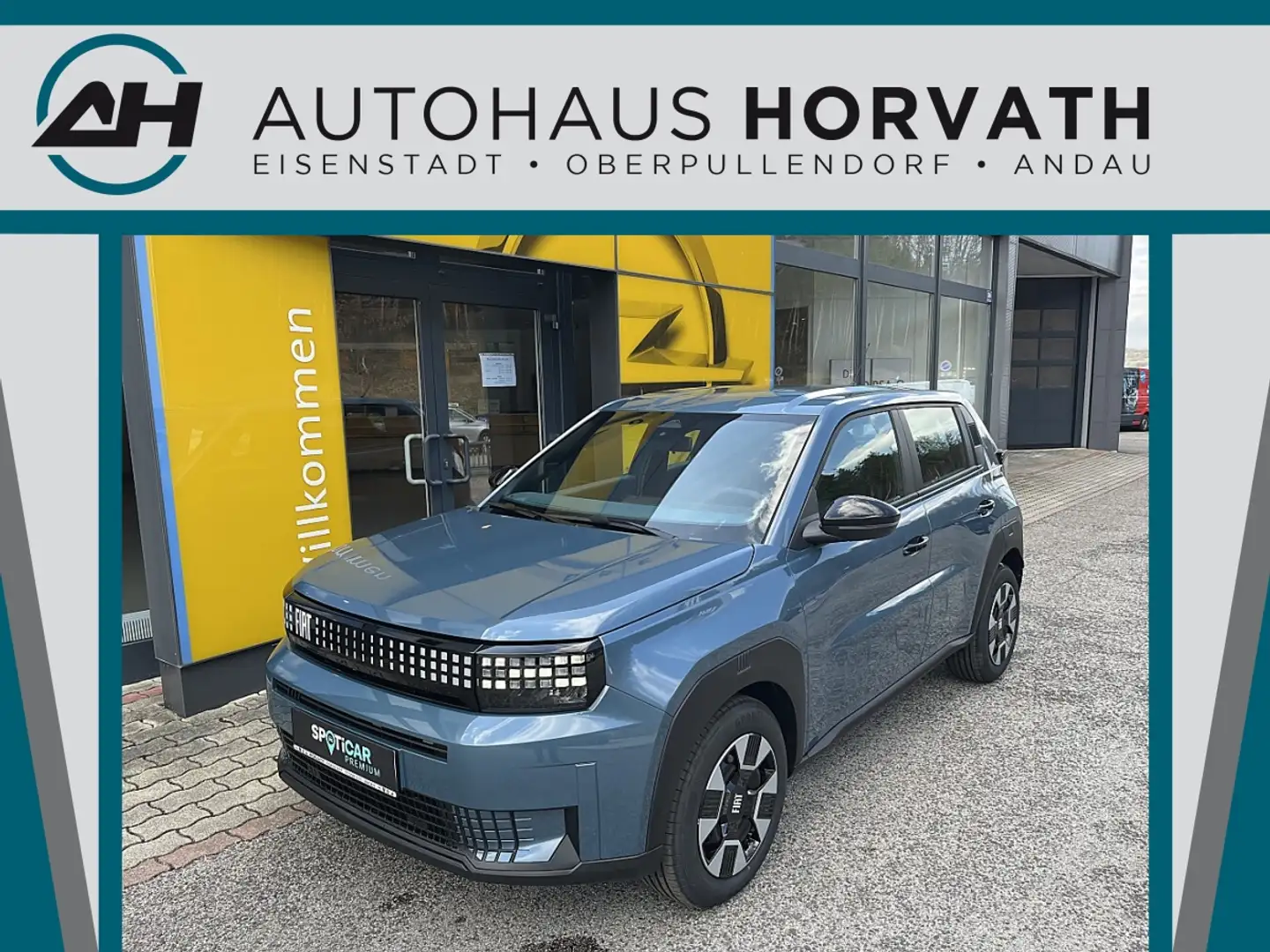 Fiat Grande Panda Hybrid mHEV 110 6-Gang eDCT Icon!PIXELLED,10,25... Blau - 1