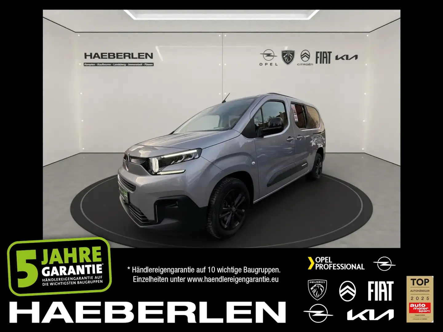 Citroen Berlingo 1.5 BlueHDi 130 FAP Max XL LED+Navi+LM Grau - 1