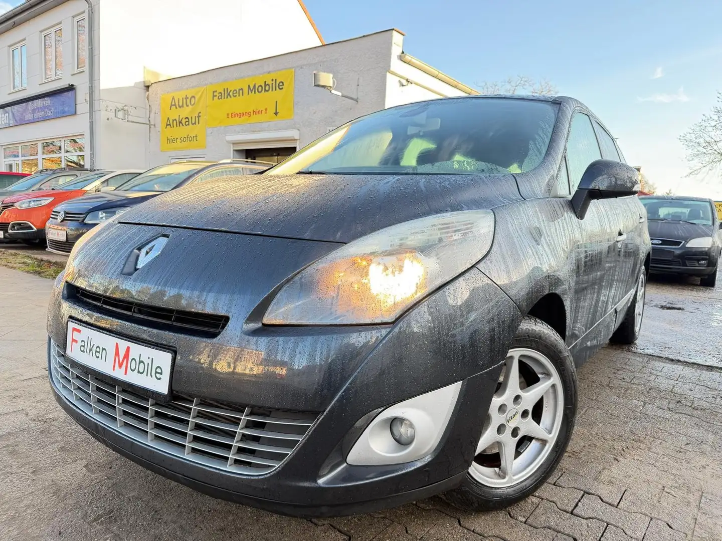 Renault Grand Scenic III Dynamique + Klima + Navi + 8 fach bereift Grau - 1