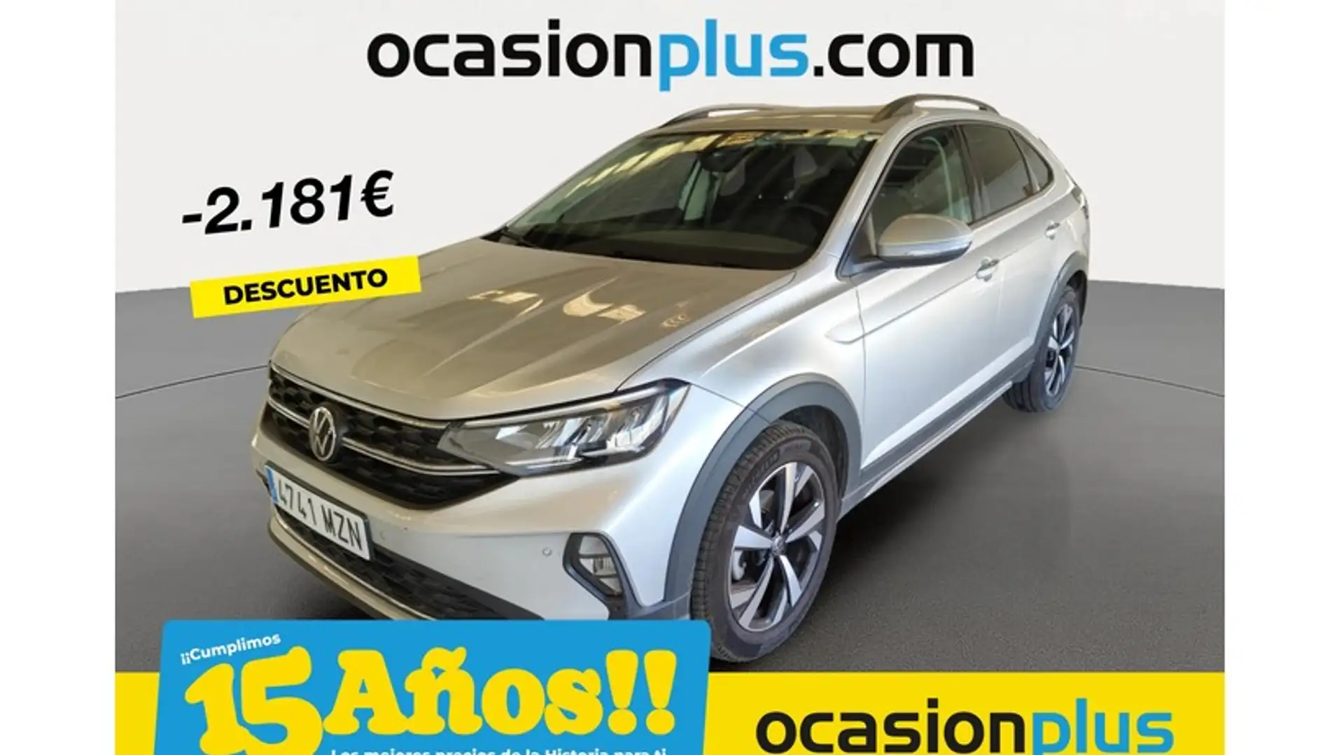 Volkswagen Taigo 1.0 TSI DSG 85kW Plateado - 1