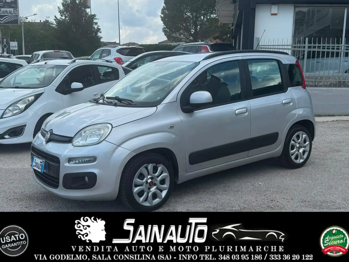 Fiat Panda Fiat Panda 1.3 MJT S&S Lounge GARANZIA Zilver - 1