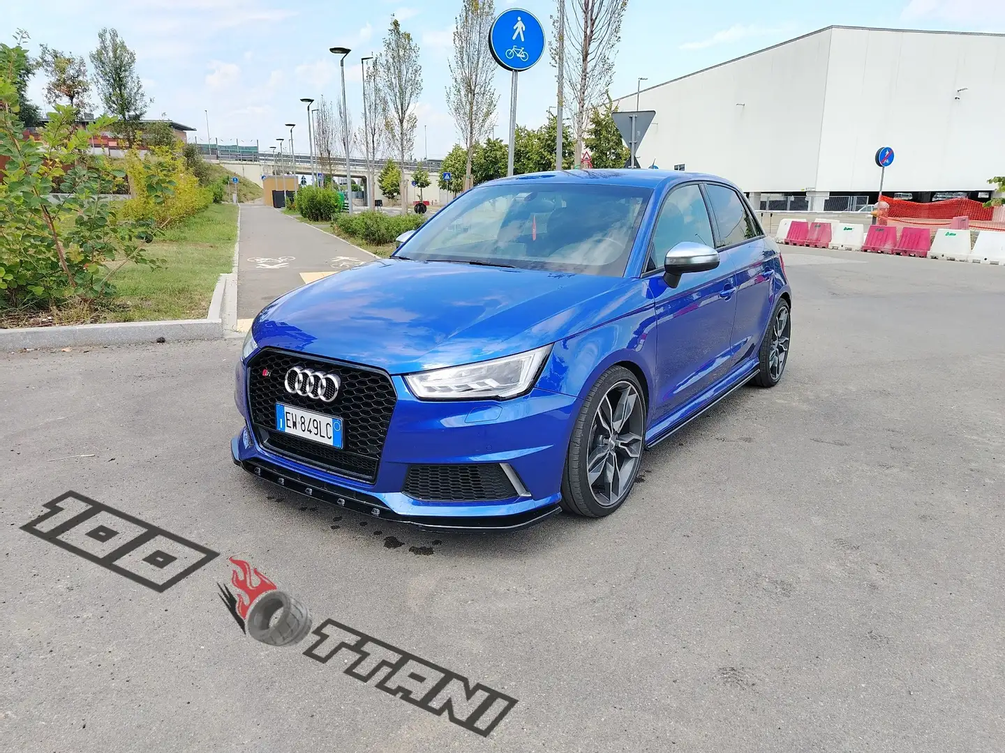 Audi S1 Sportback 2.0 tfsi quattro Kék - 1