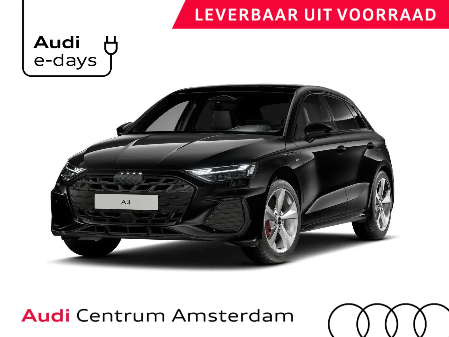 Audi A3 Sportback S edition Competition 45 TFSI e 272 pk | Siyah - 1