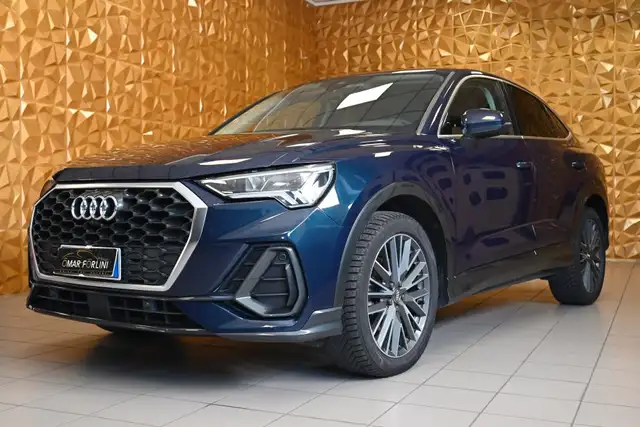 Audi Q3 SPB 35 TDI S-TR. BUSINESS S-LINE 150CV CERCHI 19" CAM360° RADAR BAULE ELETTRICO RUOTINO PELLE/ALCANTARA FULL CERTIFICATA!