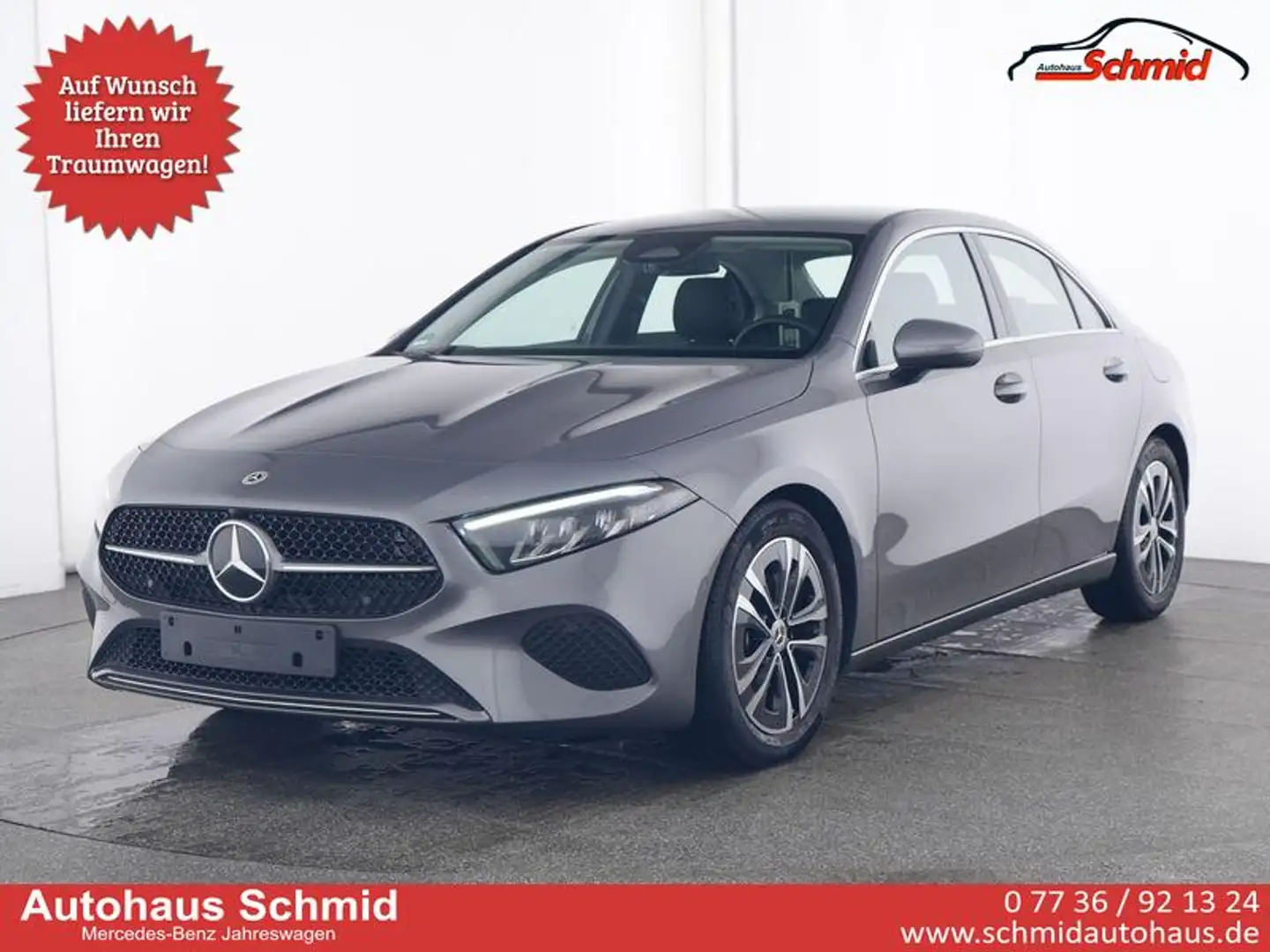 Mercedes-Benz A 180 , Limo, 7G-DCT, Progr. Advanced, Distronic Plus... Gris - 1