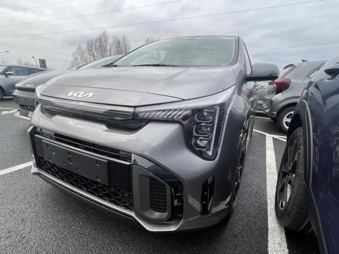 Kia Picanto 1.2 DPi 79ch GT-Line Gris - 1