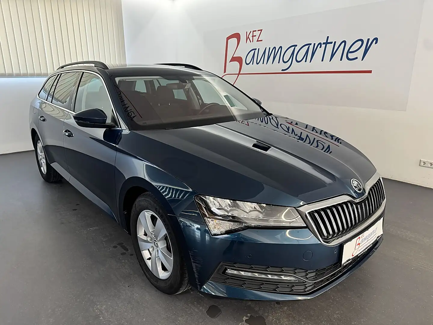 Skoda Superb Kombi 2,0TDI DSG *LED*NAVI*Sitzheizung*Tempomat... Blau - 1