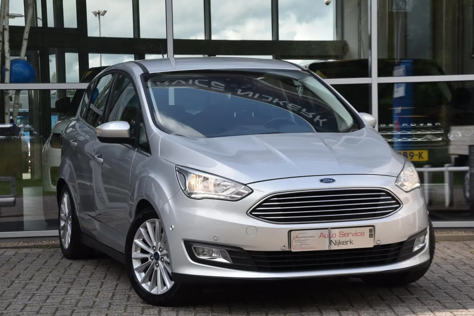 Ford C-Max 1.0 Titanium Airco Nav. Pdc Trekhaak Lm-Velgen Gris - 1