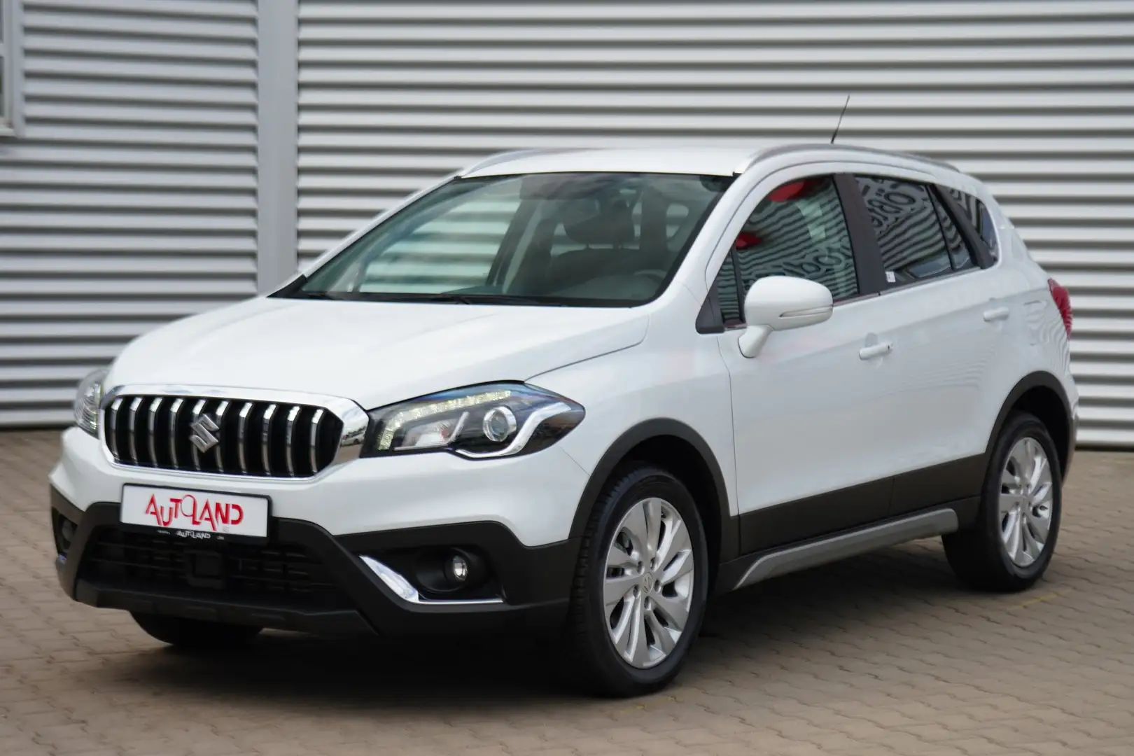 Suzuki SX4 S-Cross 1.4 Boosterjet mHev LED Kam SHZ ACC Biały - 2