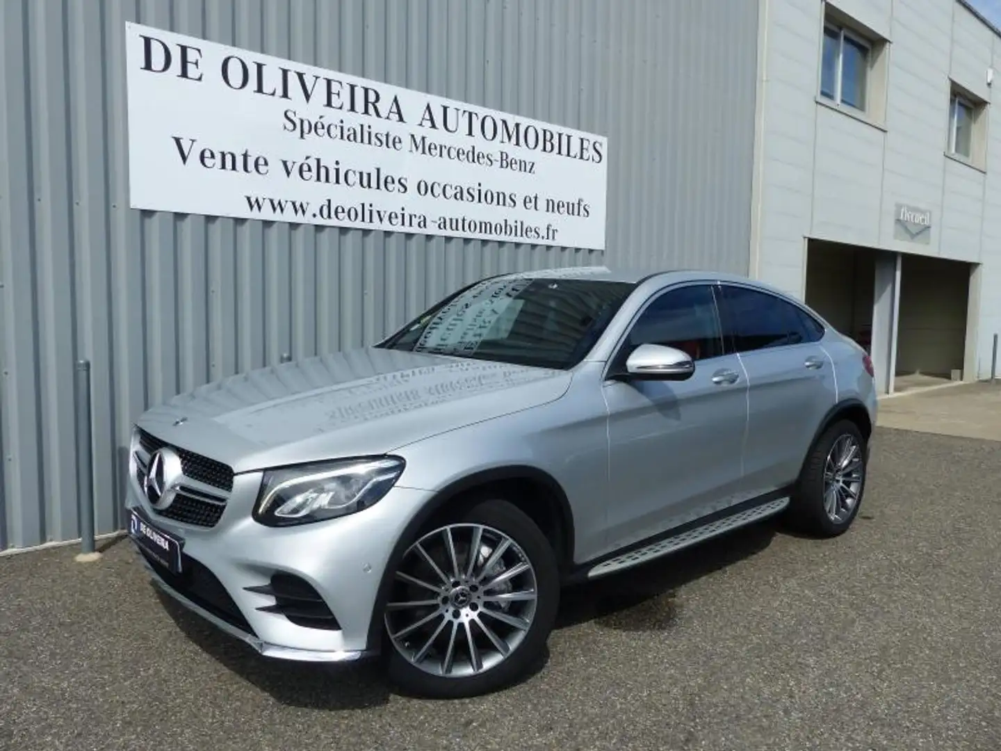 Mercedes-Benz GLC 250 250 d 204ch Fascination 4Matic 9G-Tronic Euro6c Plateado - 1