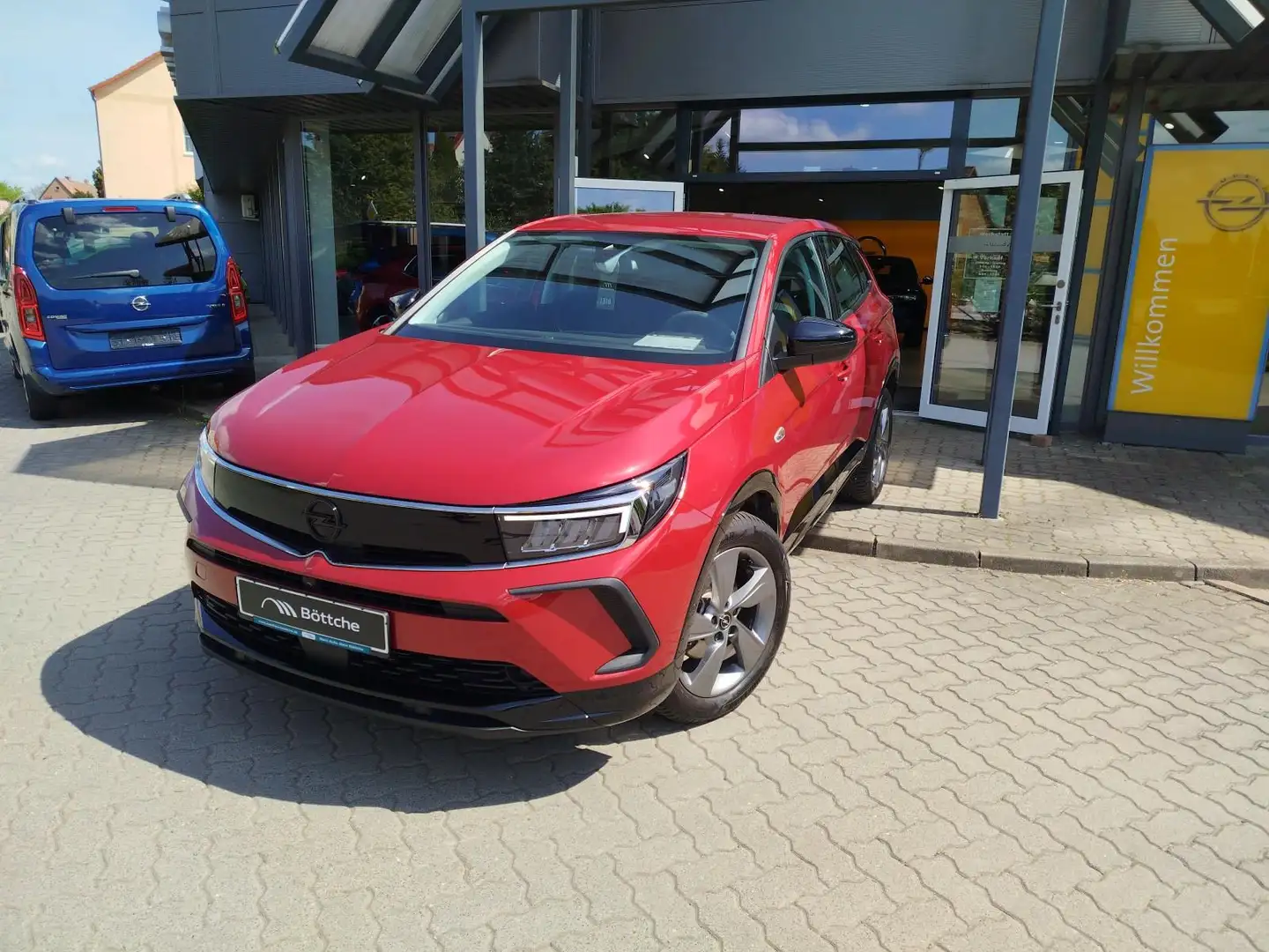 Opel Grandland GS Line Android Auto Metallic AZV Rosso - 2