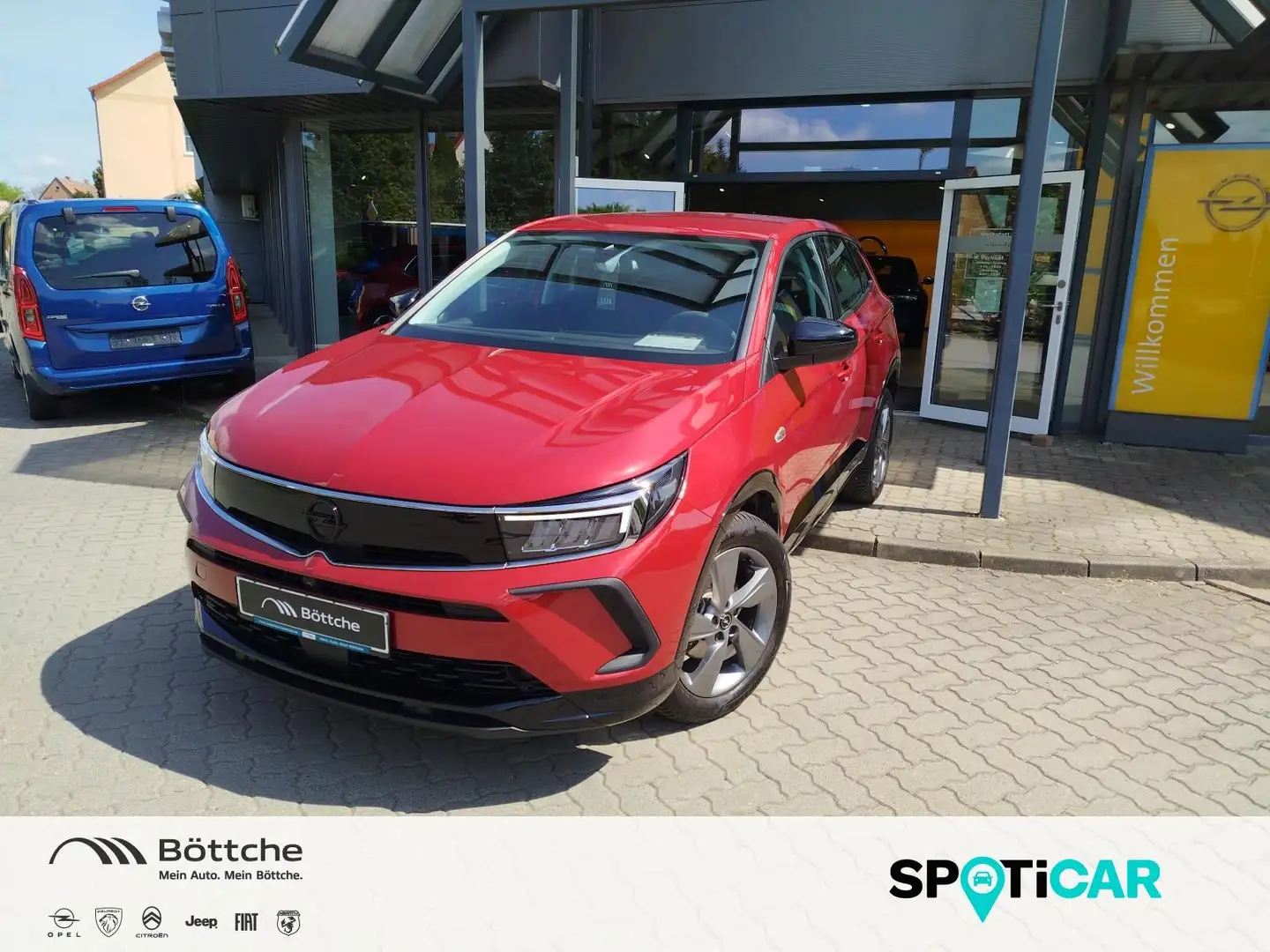 Opel Grandland GS Line Android Auto Metallic AZV Rosso - 1