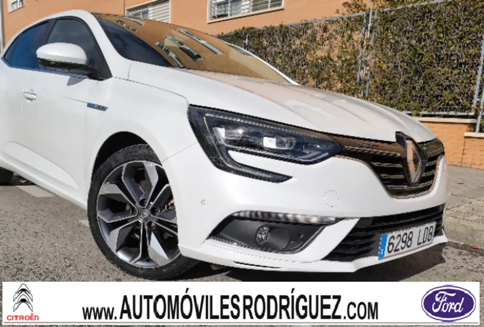 Renault Megane 1.3 TCe GPF GT Line 103kW Blanc - 1