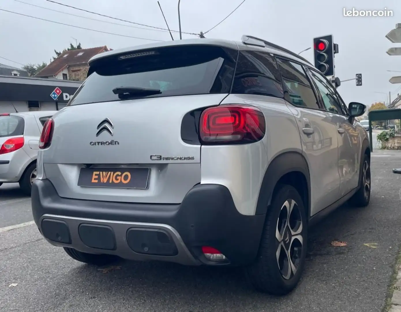 Citroen C3 Aircross Citroën 1.2 110Ch SHINE EAT BVA FAIBLE KILOMETRAGE CAM DE RECUL APPLE CARPLAY DISTR... Grijs - 2