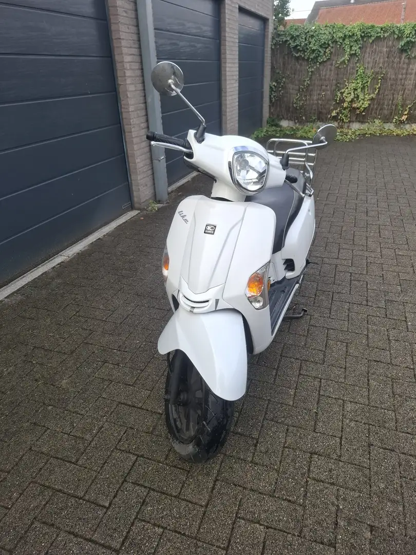 Kymco Like 125 Blanc - 2