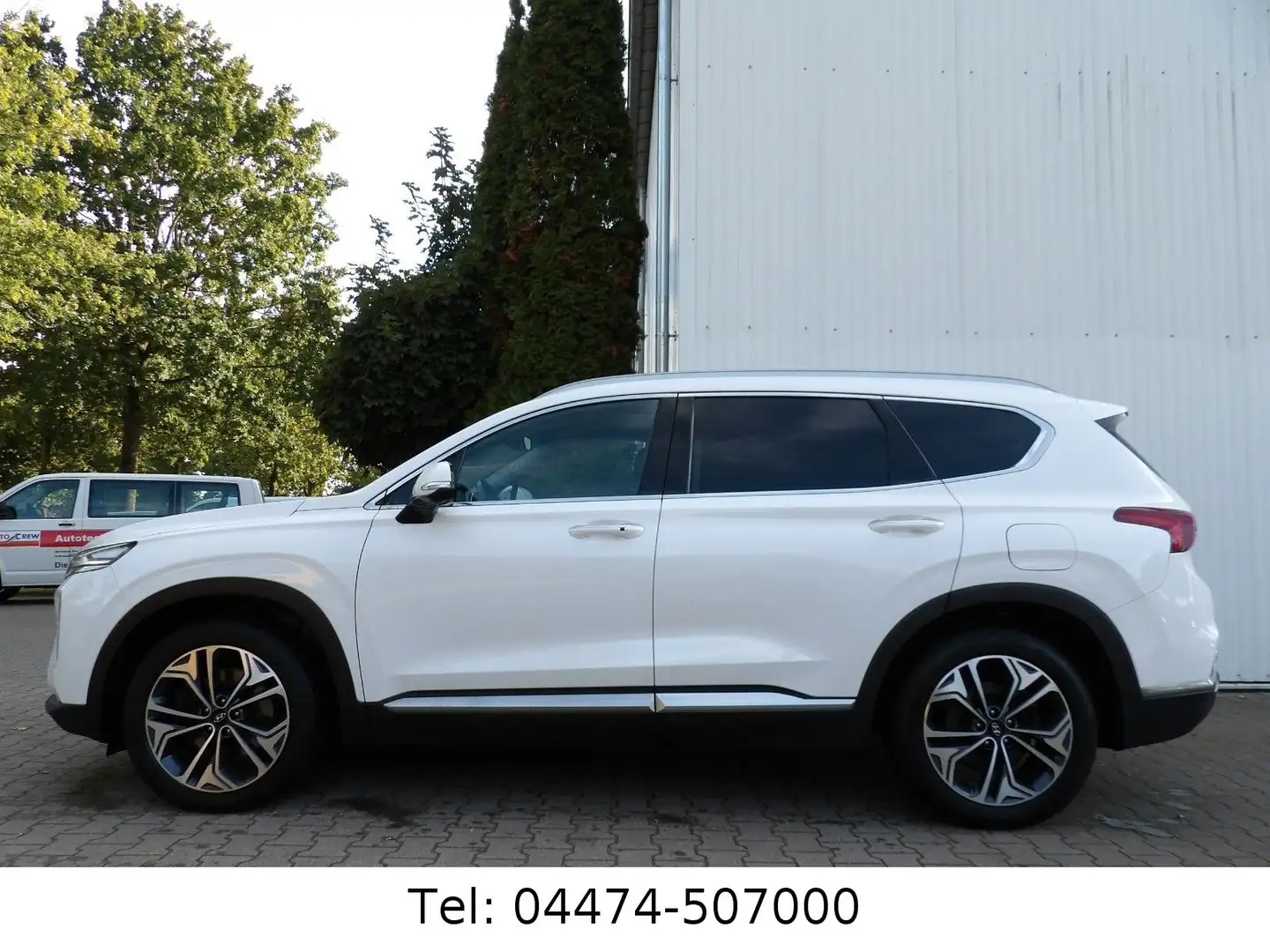 Hyundai SANTA FE Premium 4WD Kamera DAB+ Head-up Weiß - 2