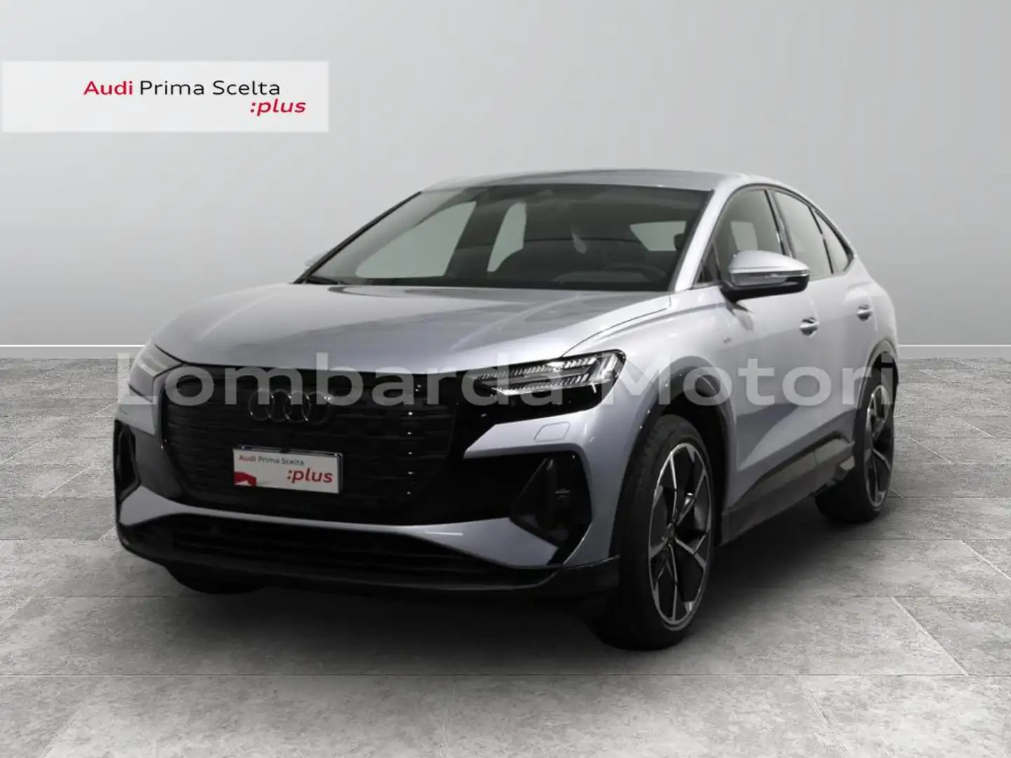 Audi Q4 e-tron Sportback 55 S line edition quattro Argent - 1