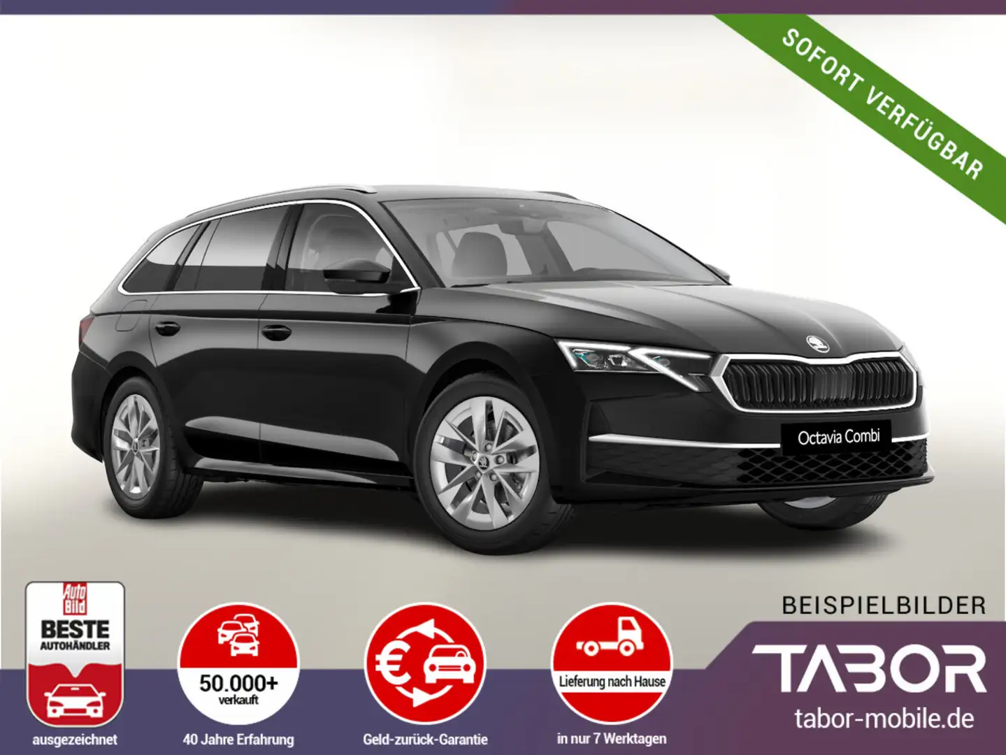 Skoda Octavia Combi TDI 150 DSG Selec Matrix Nav ACC Noir - 1