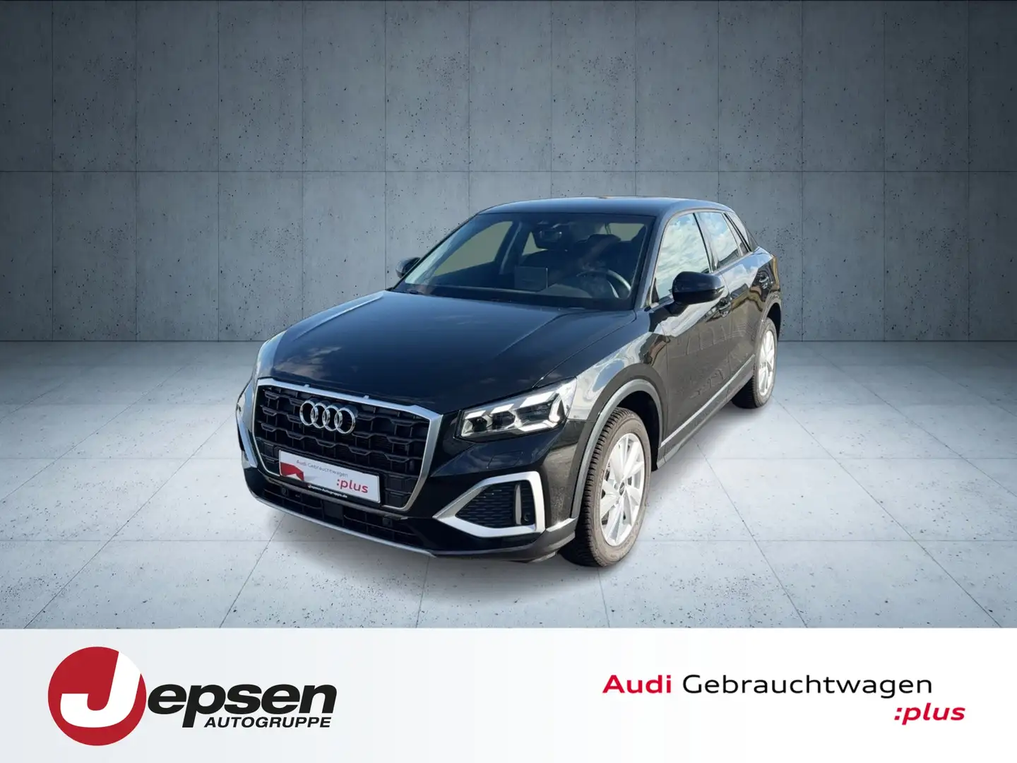 Audi Q2 advanced 35 TFSI S tr. Matrix ACC AHK Navi 17 Schwarz - 1