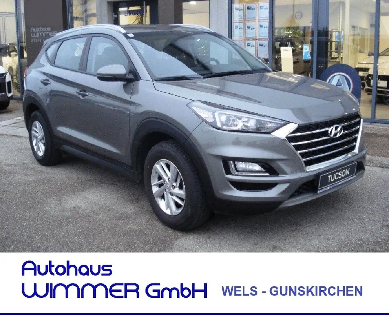 Hyundai TUCSON Tucson 1,6 CRDI 4WD Level 3 Run Grijs - 1