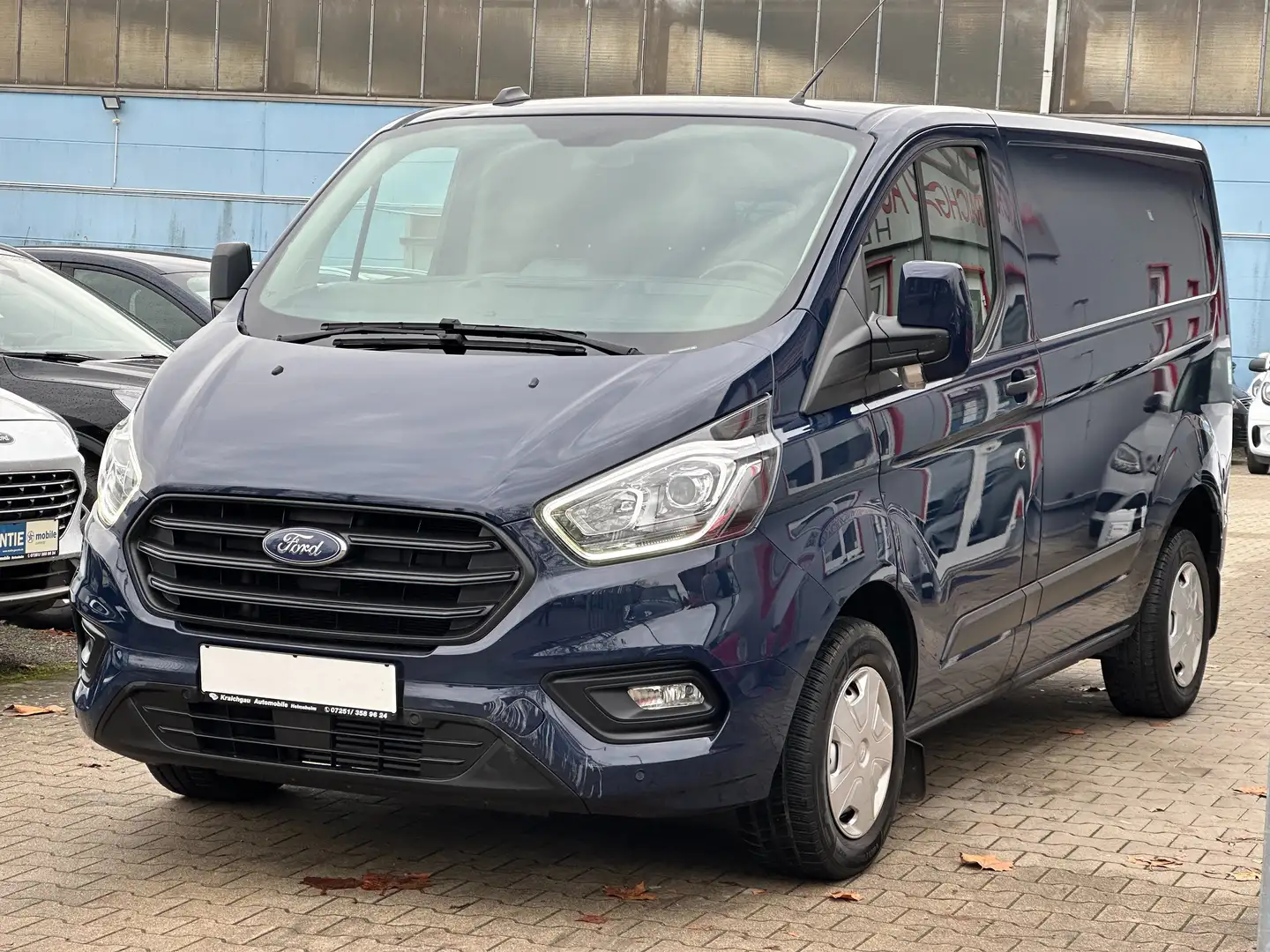 Ford Transit Custom 2.0 EcoBlue*Klima*Parkpilot*Tempomat Blau - 1