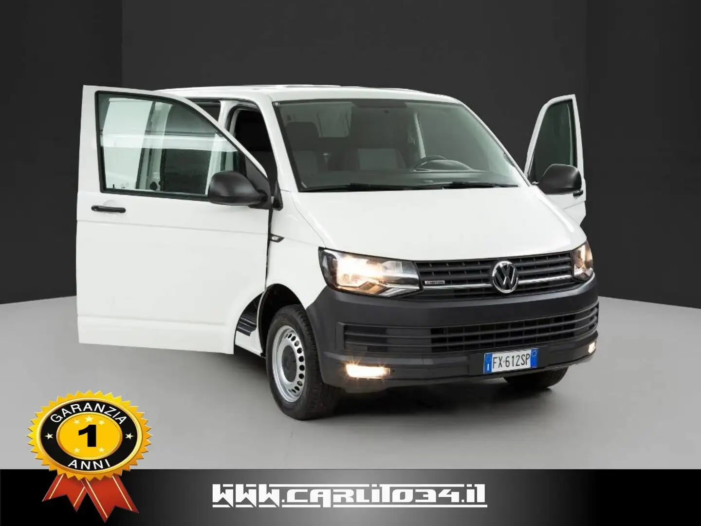 Volkswagen Transporter Transp.28 2.0 tdi 150cv 4mot. p.c. E6 Bianco - 2