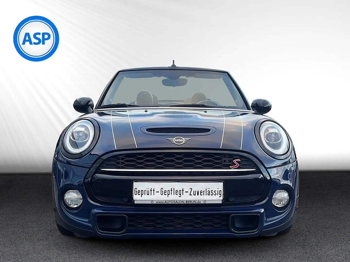 MINI Cooper S Cabrio AUT LED HUD H&K NAVI SHZ RFK PDC Blau - 2