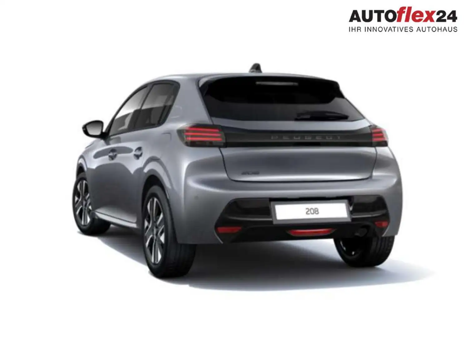 Peugeot 208 100 Allure ACC Kam SHZ PDC LED 16Z BT 4JGar 74 ... Gris - 2