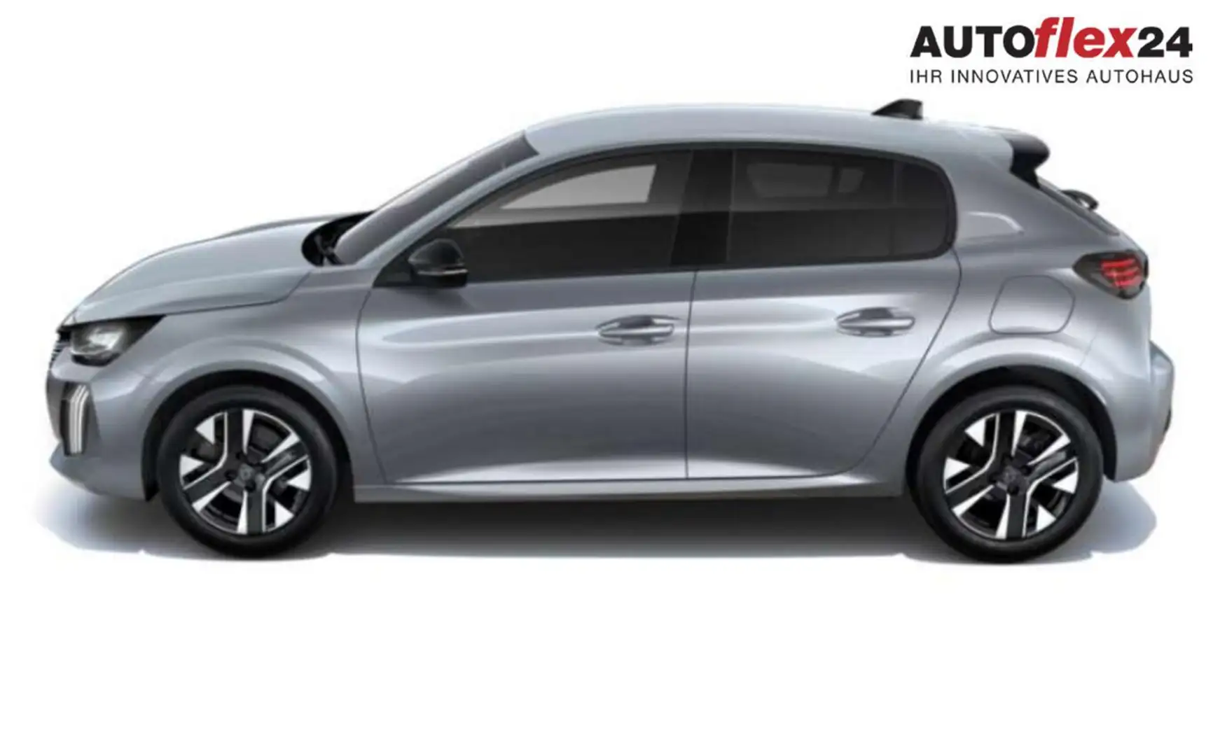 Peugeot 208 100 Allure ACC Kam SHZ PDC LED 16Z BT 4JGar 74 ... Gris - 1