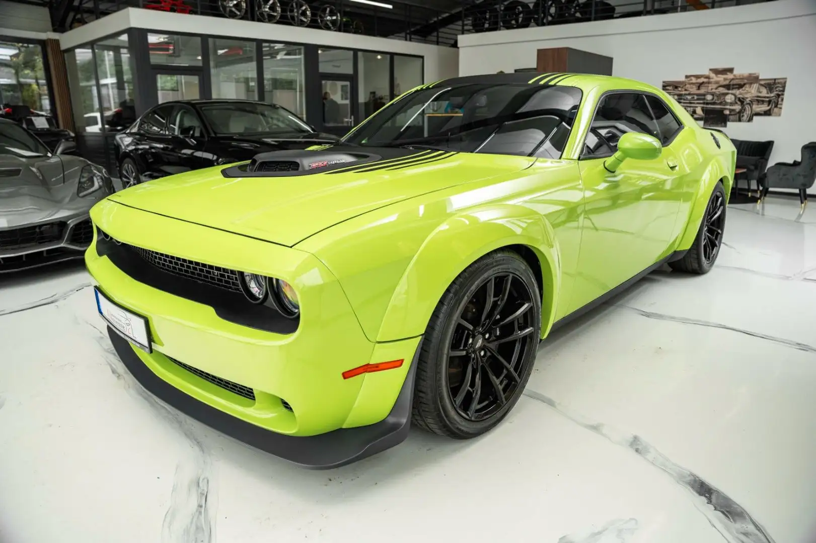 Dodge Challenger 6,4 SCAT PACK NAV ALPINE WIDEBODY Vert - 1