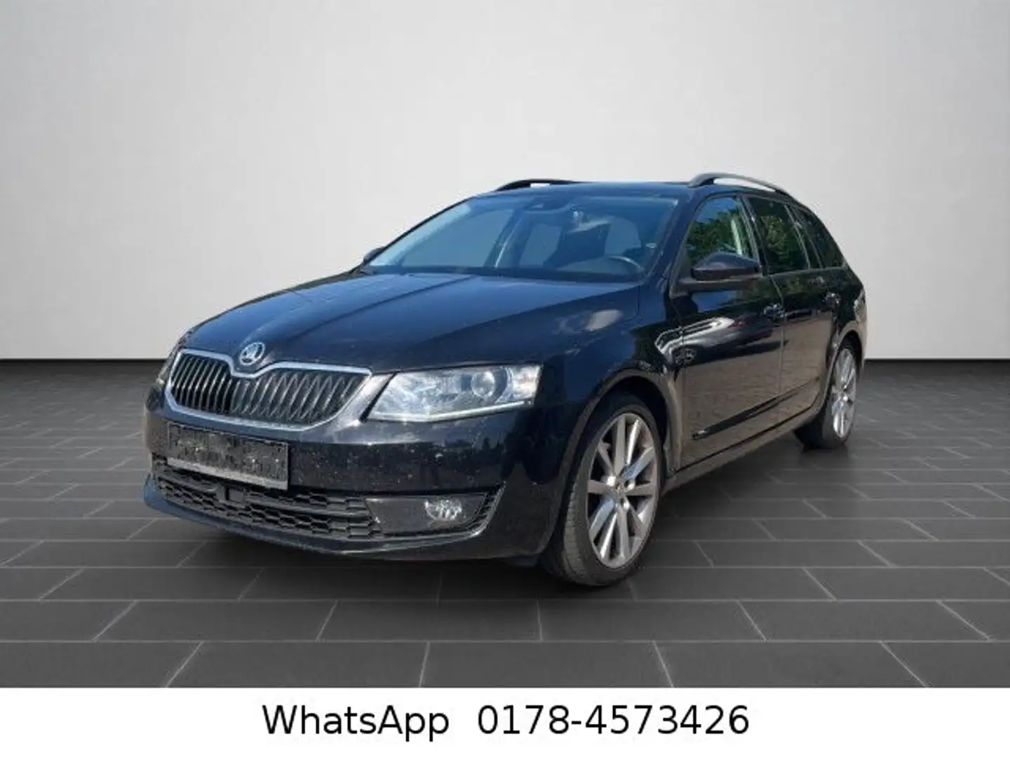 Skoda Octavia Combi Style 2.0 TDI DSG Green tec Schwarz - 1