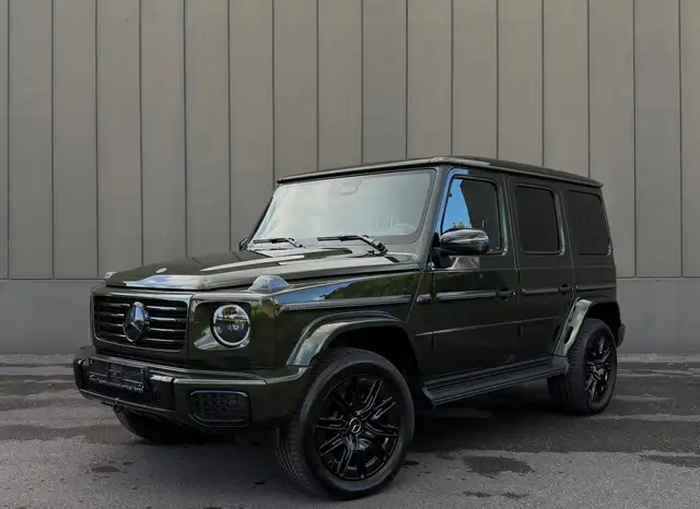 Mercedes-Benz G 580 AMG | MANUFAKTUR Olijf | NIGHT PAKKET I + II | BURMESTER | OPEN DAK | …