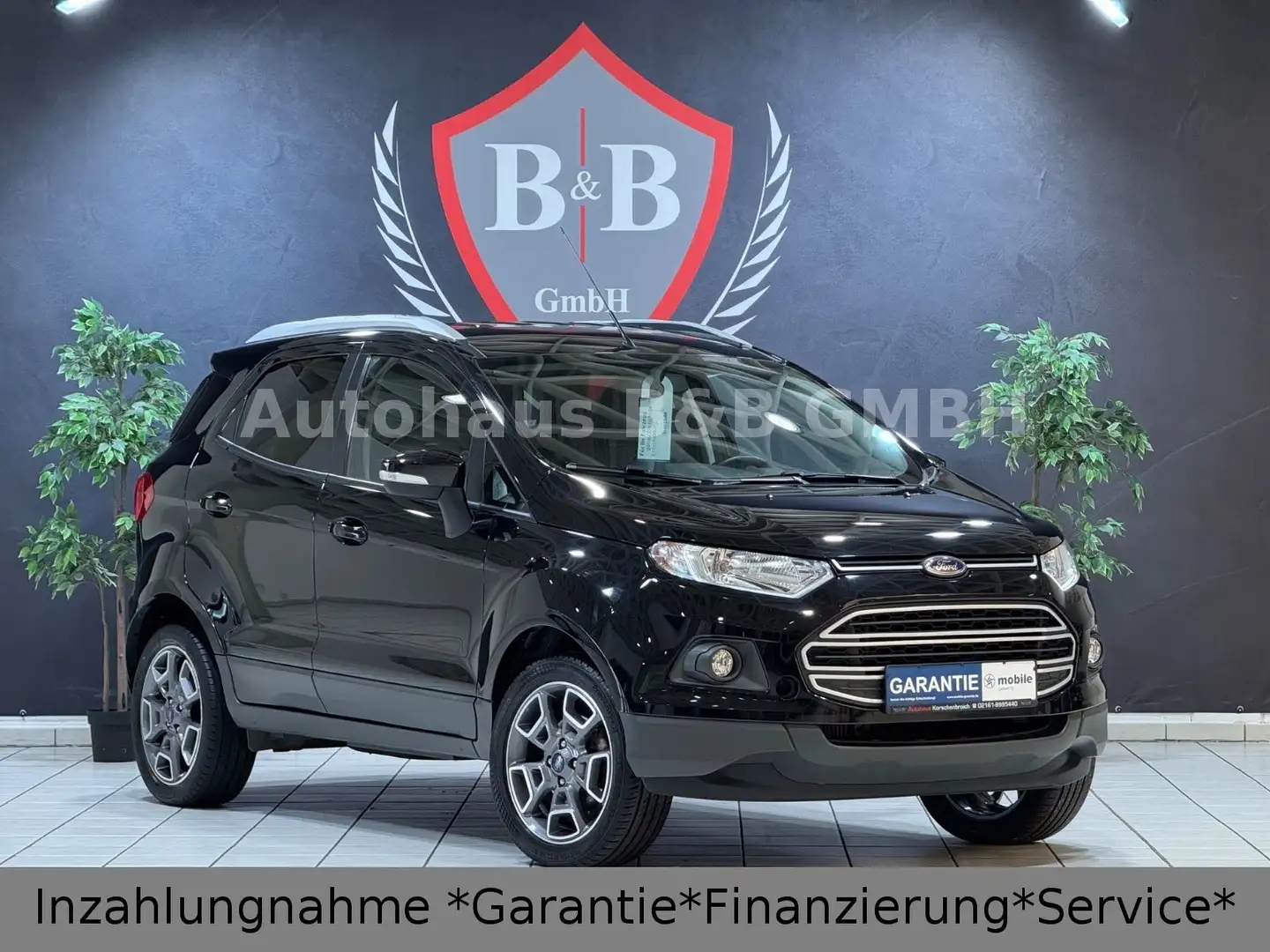 Ford EcoSport Titanium*Navi*Kamera*Winter-Paket*PDC Zwart - 1