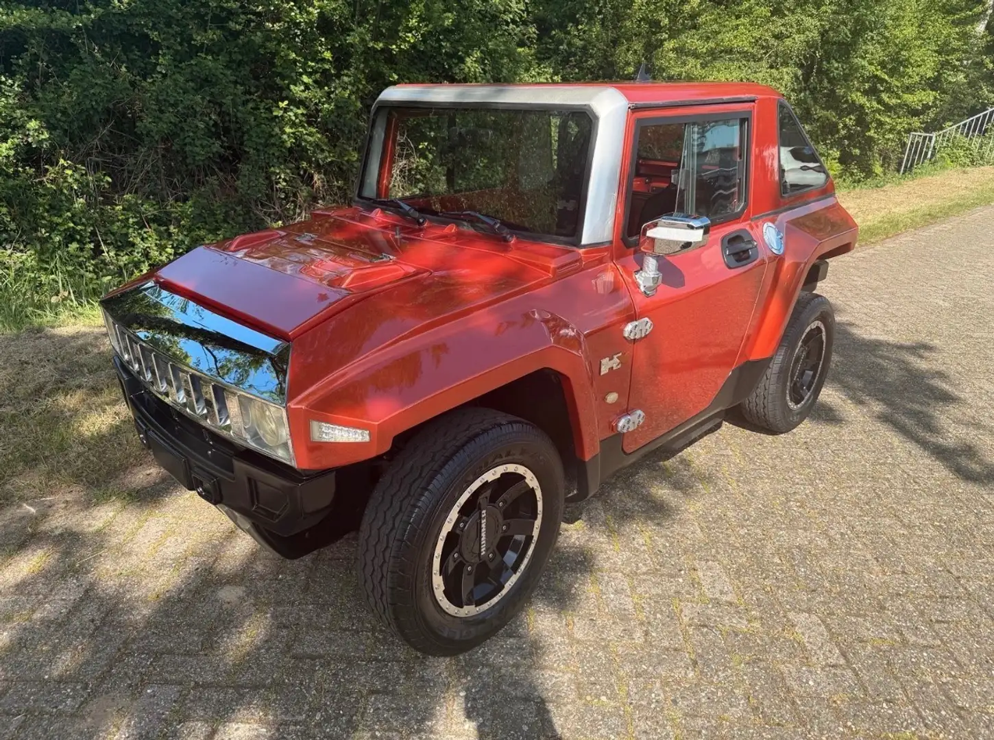 HUMMER HX Mopedauto Orange - 1