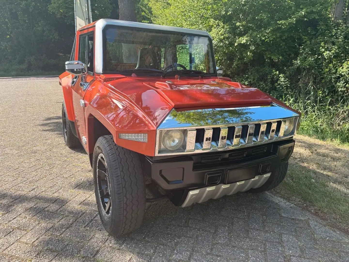 HUMMER HX Mopedauto Orange - 2