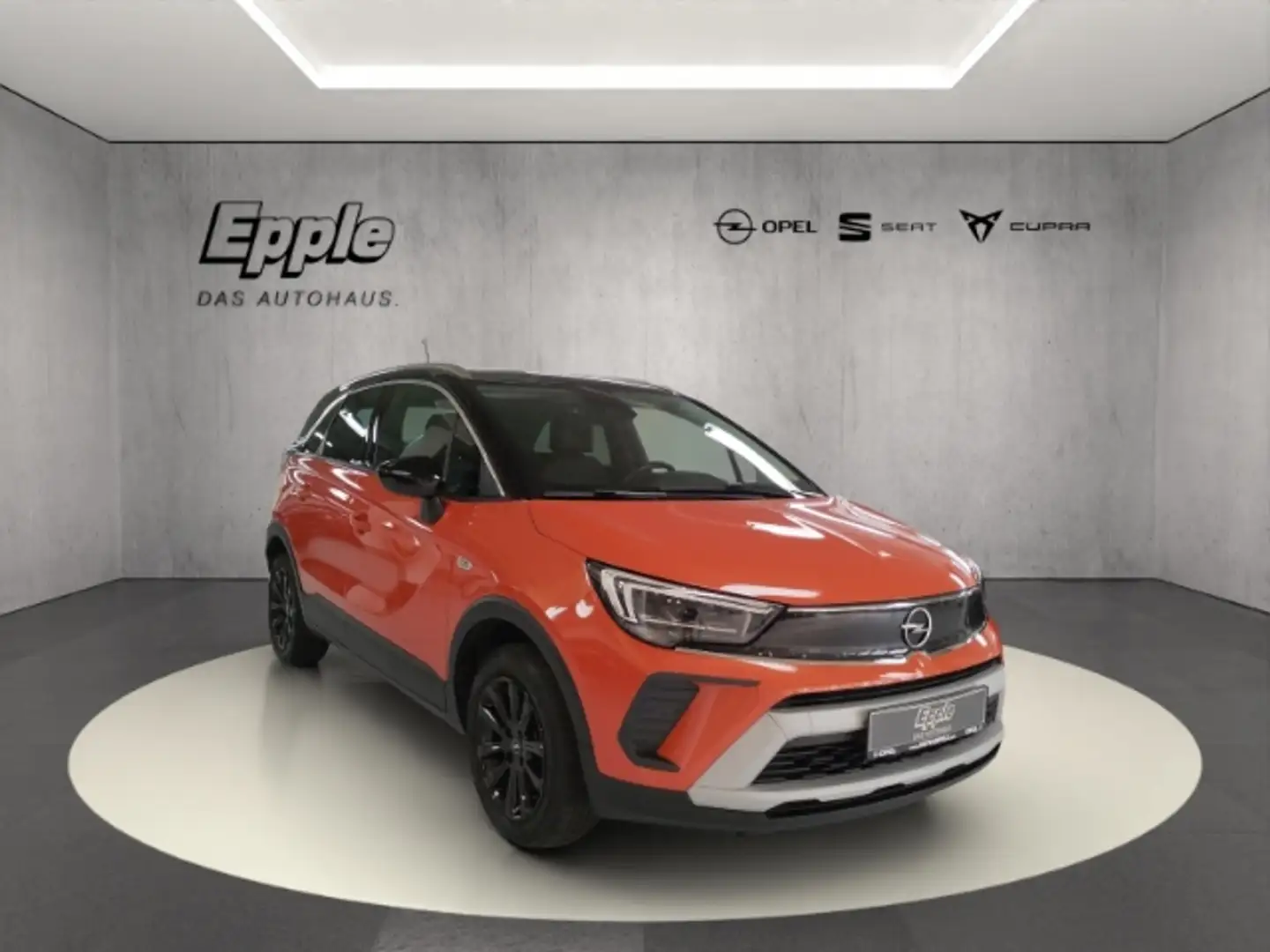 Opel Crossland Elegance LED  Mehrzonenklima Winterpaket Kamera Orange - 1