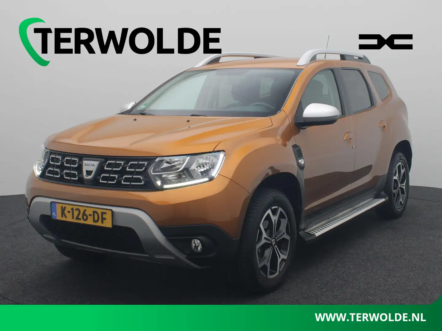 Dacia Duster TCe 130 GPF Prestige | Trekhaak | Climate Control Orange - 1