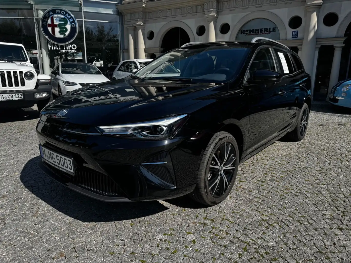 MG MG5 Luxury*GROßE BATTERIE/Außen Weiß, rot,silbr* Noir - 1