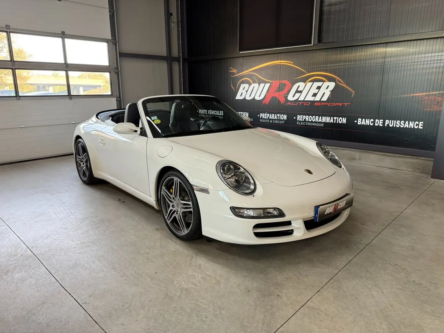 Porsche 997 911 Carrera S Cabriolet 3.8i Blanc - 2