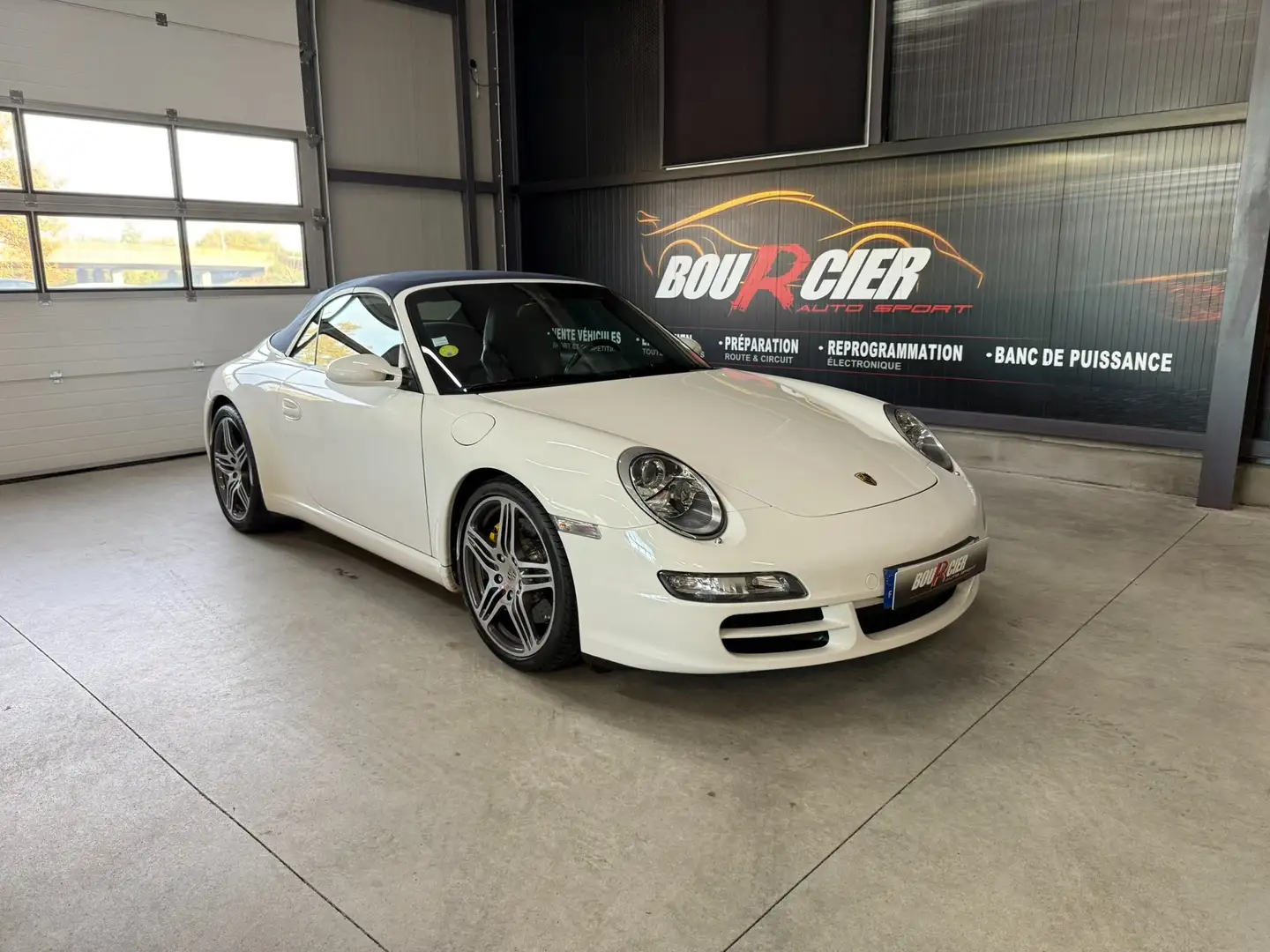 Porsche 997 911 Carrera S Cabriolet 3.8i Blanc - 1