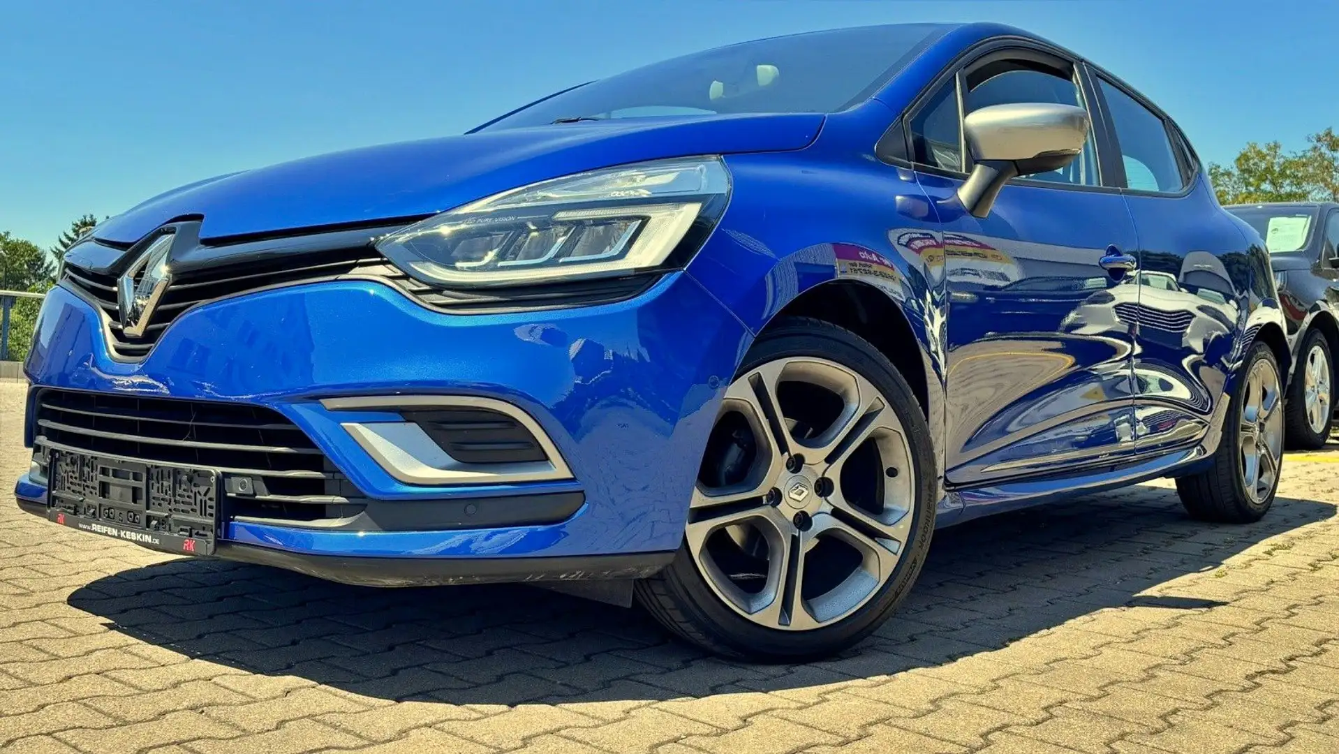 Renault Clio IV GT LINE/NAVI/VOLL SHEFT/RCAM/SHZ/ Bleu - 1