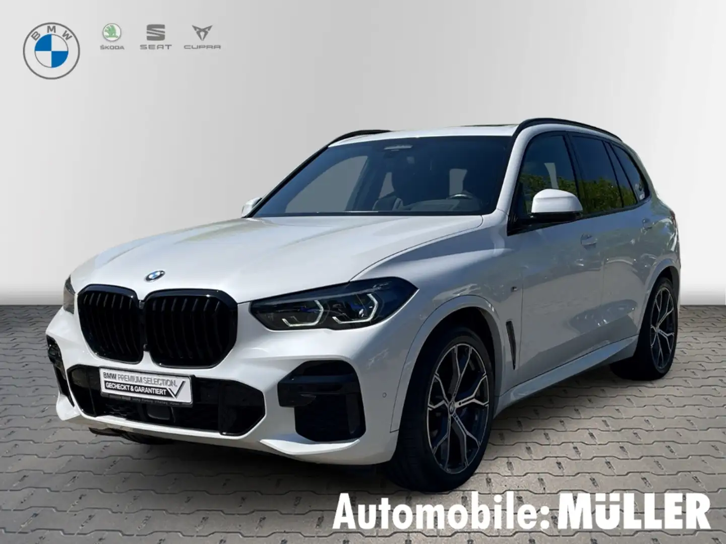 BMW X5 xDrive40d M-Sport*360°Kamera*Laserlicht*Bowers&Wil Weiß - 1