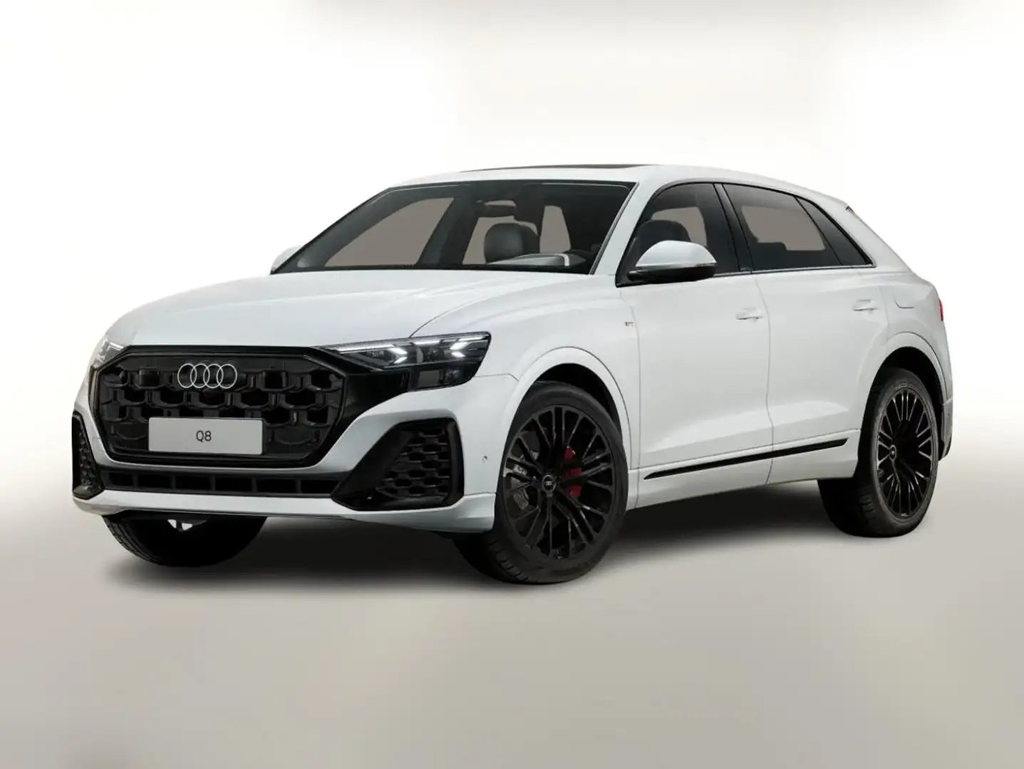 Audi Q8 S line 55 TFSI e 2xS 22Z Laser Tour Pano Stadt ... Weiß - 1